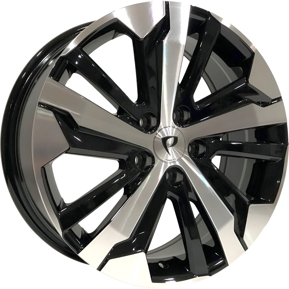 BK-5837 7*17 5*108 ET45 65,1 BLACK MACHINED XL