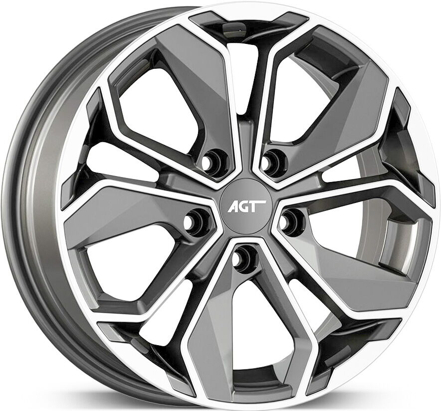 16163 6,5*16 4*100 ET40 67,1 GUN METAL DIAMOND