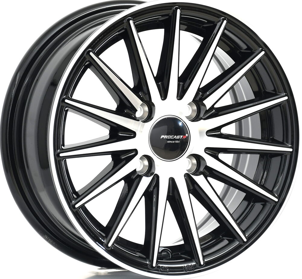 PRO-3041 5,5*13 4*100 ET25 67,1 BLACK MACHINED (KMP1)