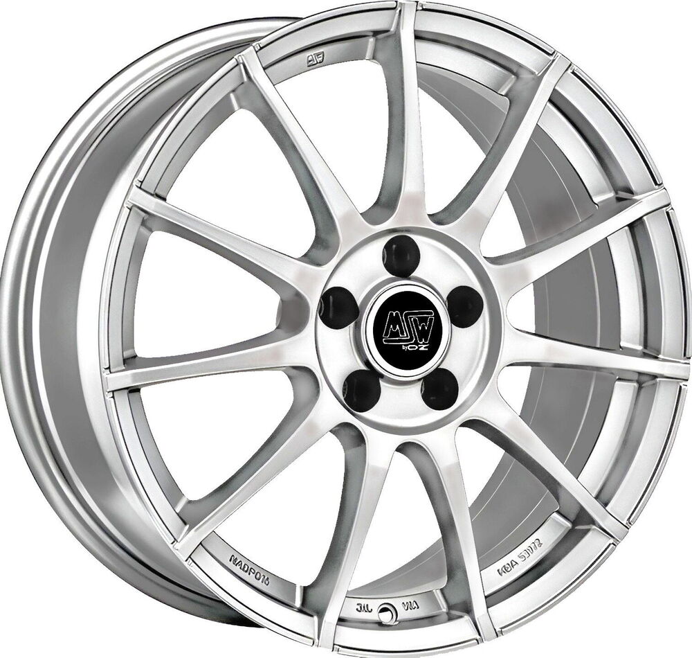 MSW-85 7*17 4*100 ET37 63,4 SILVER