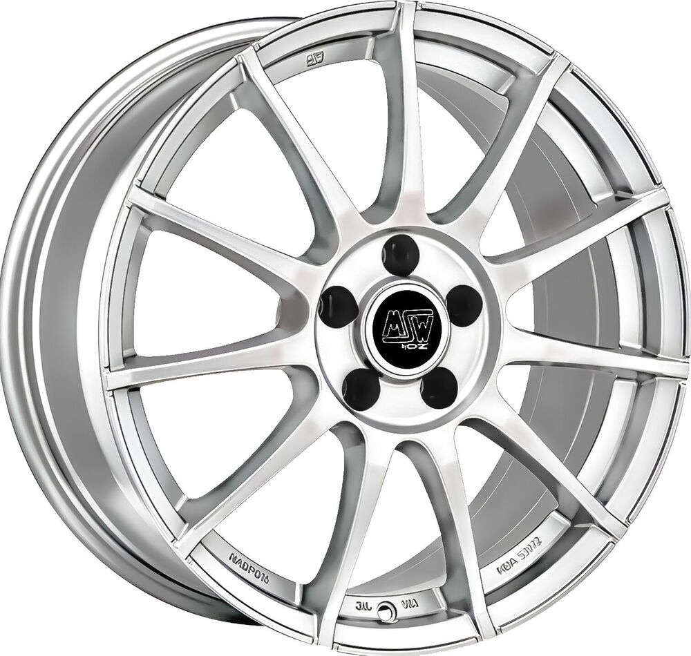 MSW-85 7*17 4*100 ET37 63,4 SILVER