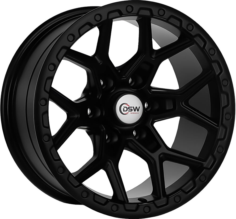RC-411-02 9*17 6*139,7 ET-12 110 MAT BLACK 