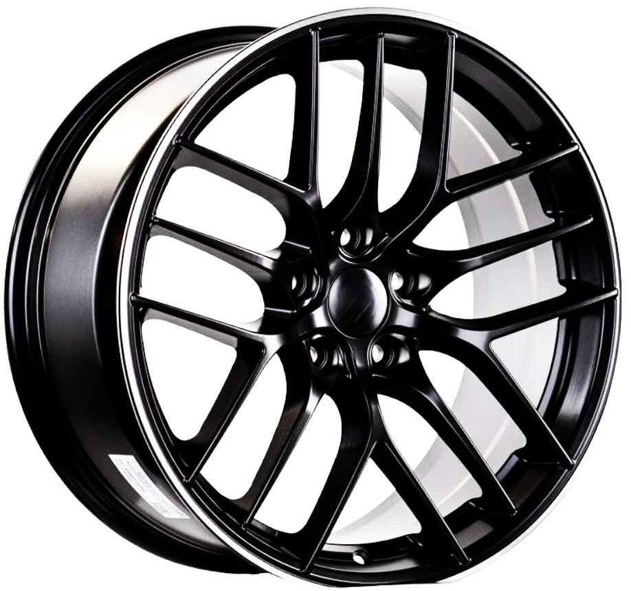 18121 8*18 5*112 ET35 73,1 GLOSS BLACK LIP DIAMOND