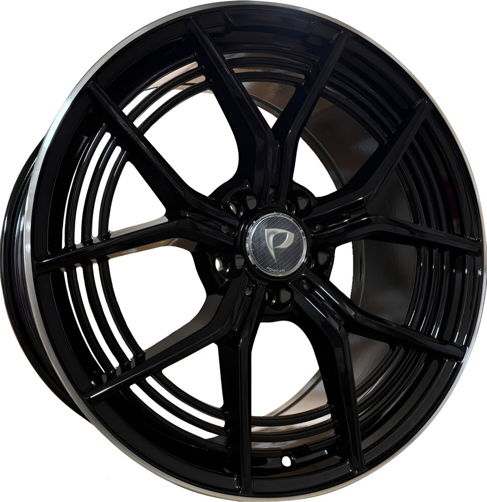 BK-3S1347 9*19 5*112 ET45 66,56 SATIN BLACK+LIP MACHINED XL