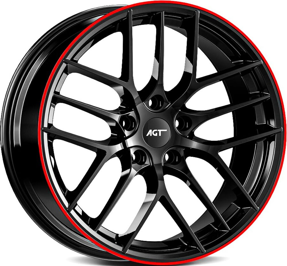 18121 8*18 5*112 ET35 73,1 BLACK+LIP RED LİP DIAMOND 