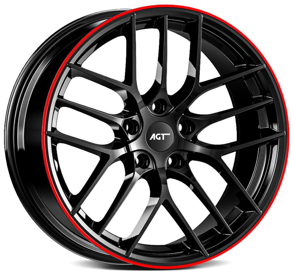 18121 8*18 5*112 ET35 73,1 BLACK+LIP RED LİP