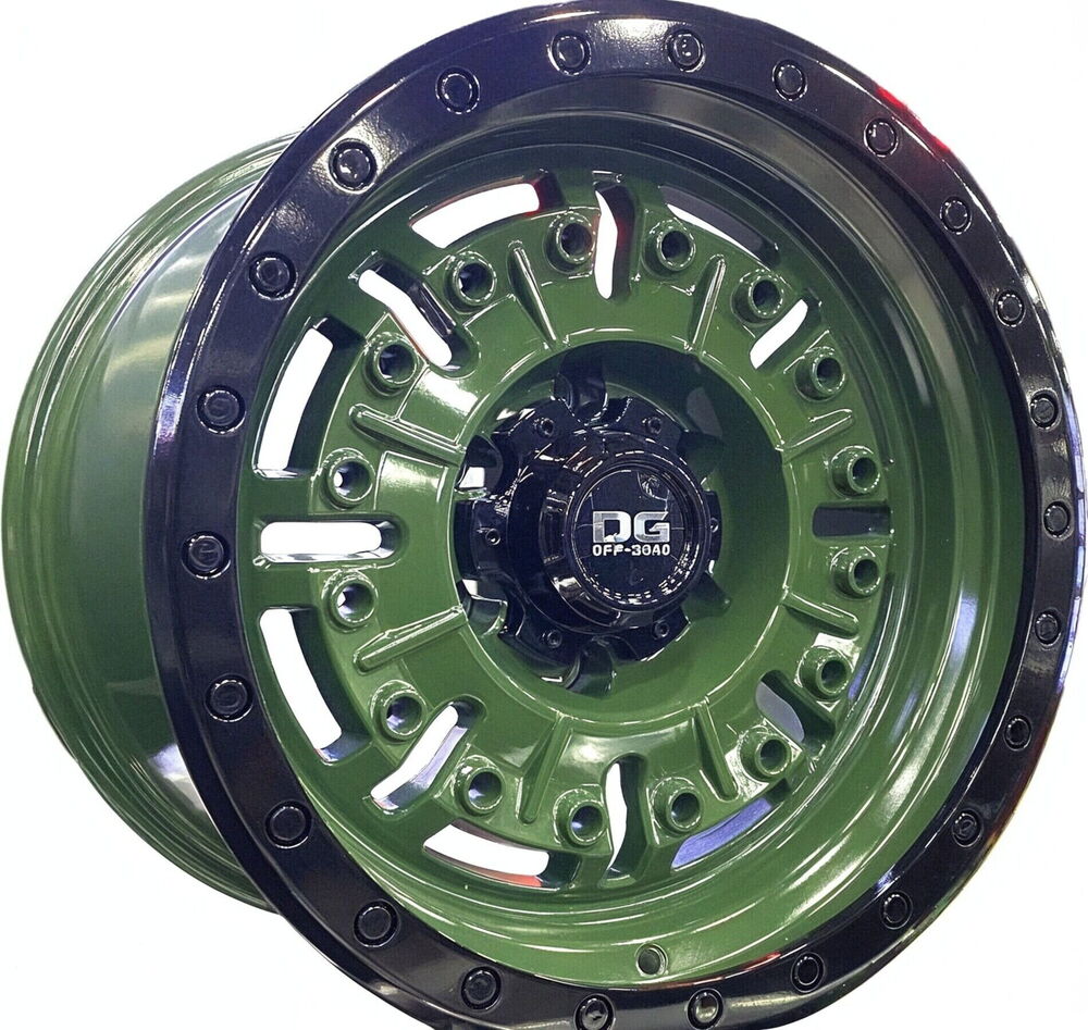 55250 9*17 6*139,7 ET-12 110 OLİVE GREEN BLACK LİP