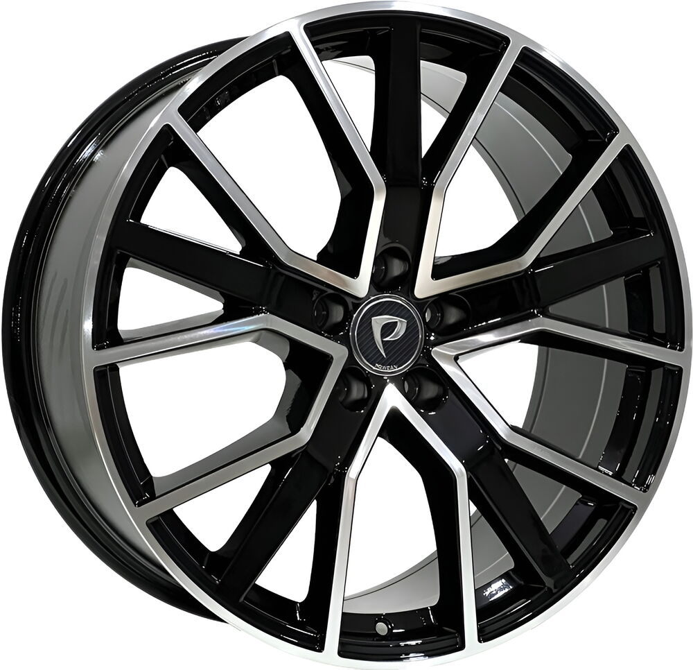 BK-5131 9,5*21 5*112 ET25 66,45 BLACK MACHINED XL
