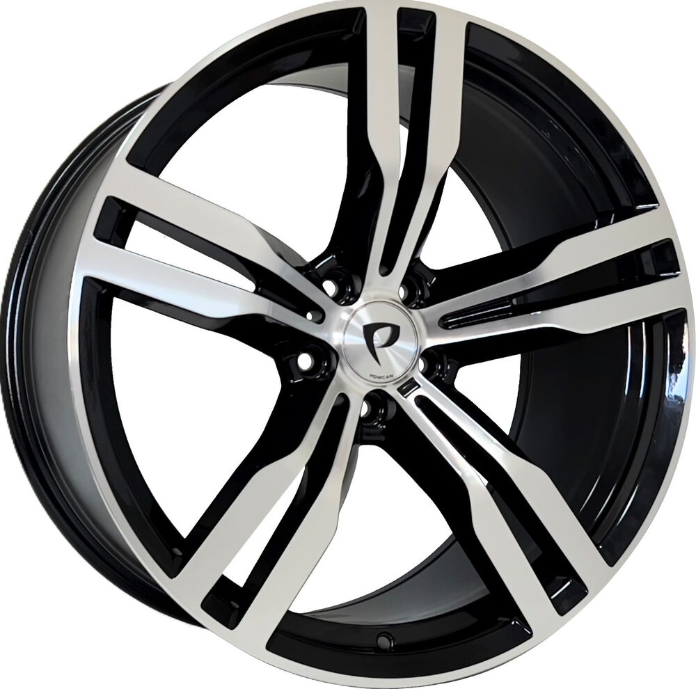 BK-5327 9,5*19 5*112 ET38 66,6 BLACK MACHINED XL