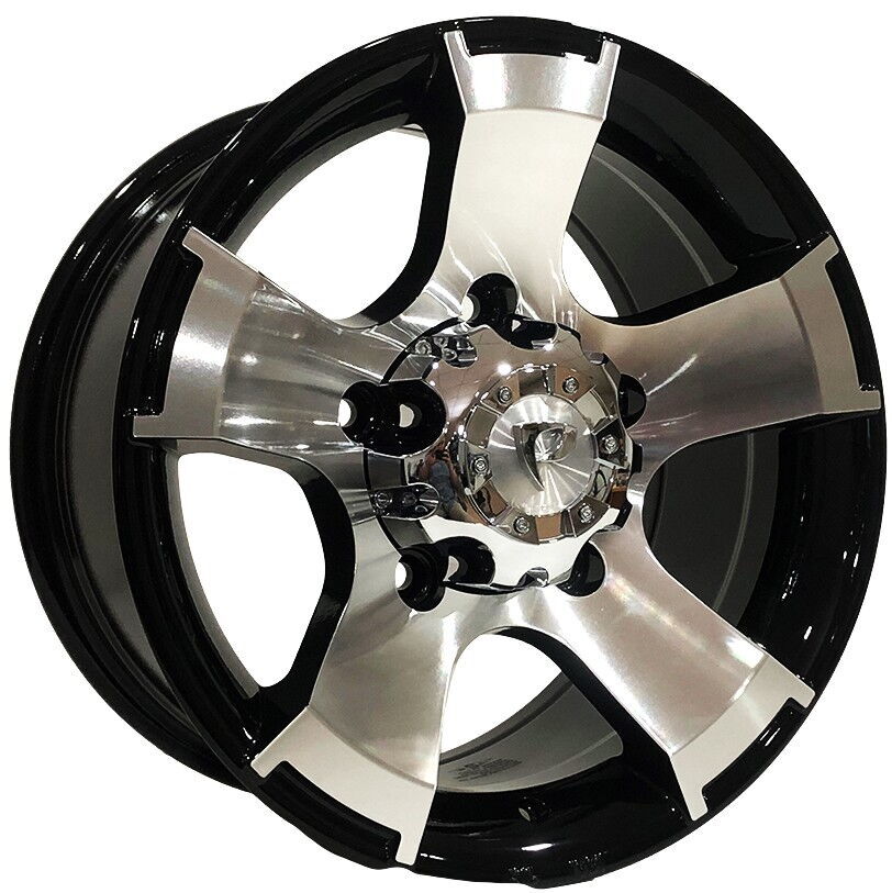 BKY-0159 8*16 6*130 ET25 84,1 BLACK MACHINED