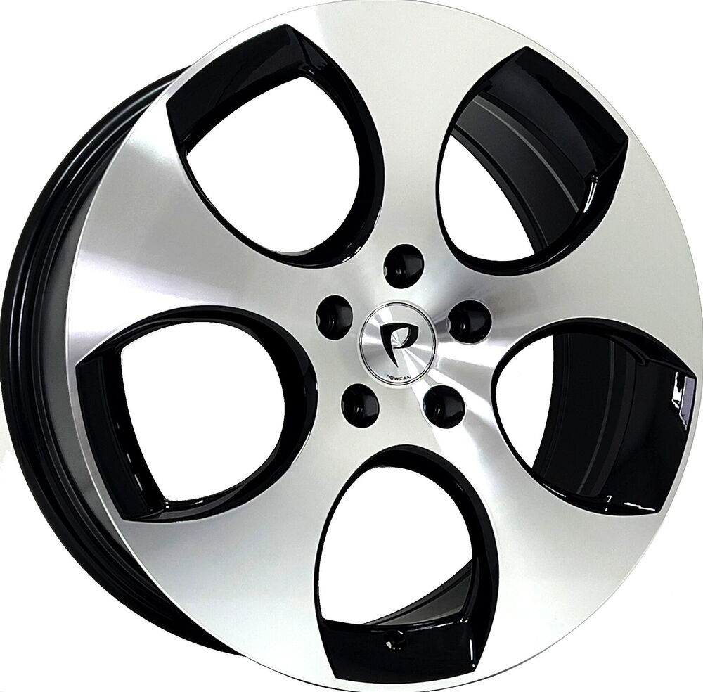 BK-029 7,5*18 5*100 ET35 57,1 BLACK MACHINED XL