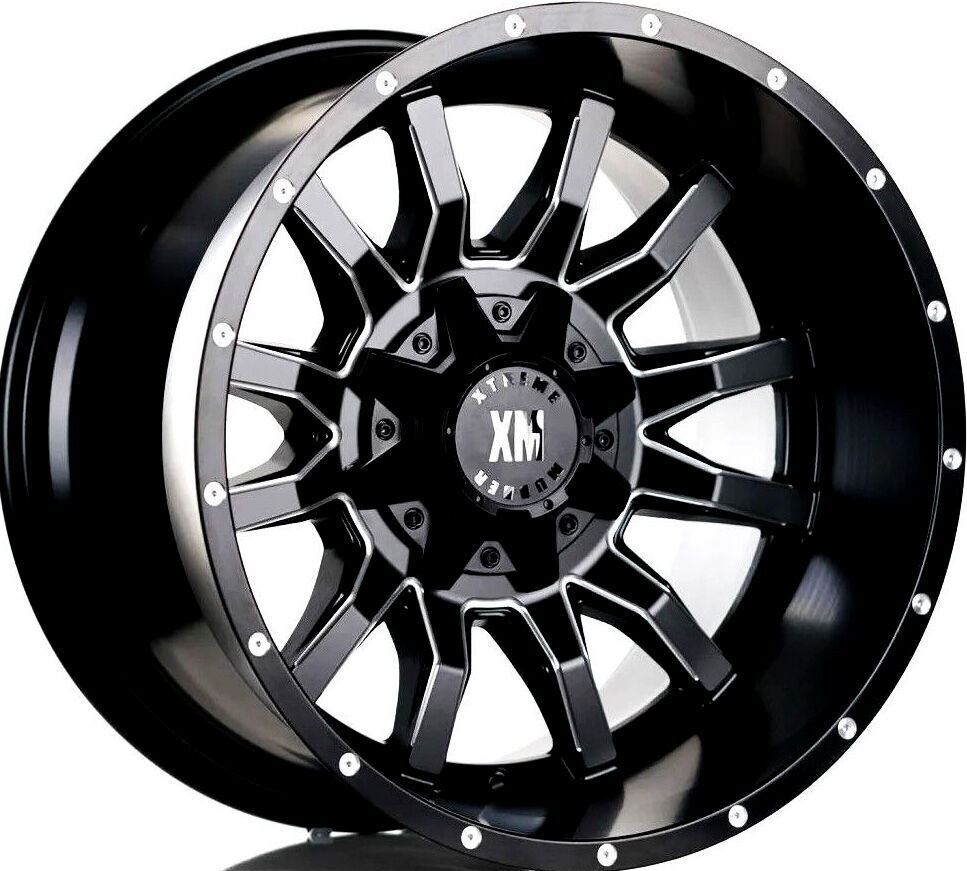 1427-02 12*20 6*139,7 ET44 110 MATT BLACK+MİLLİNG (S&R)