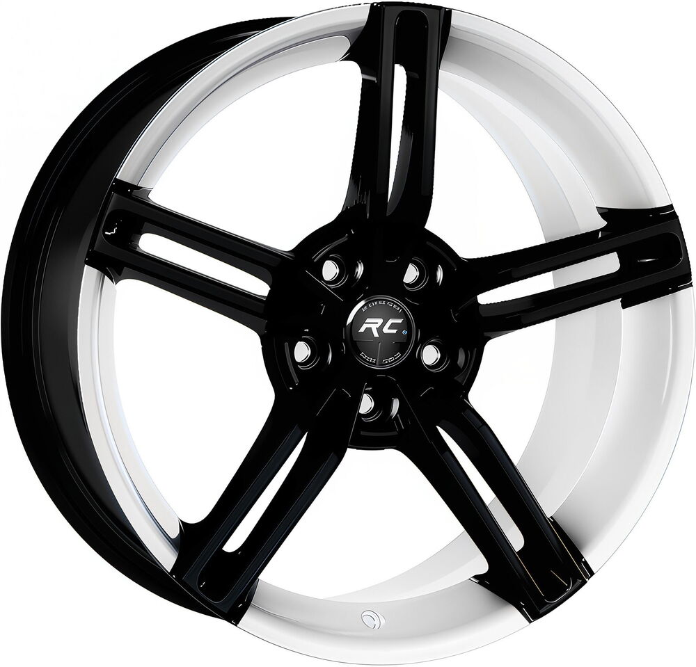RC 1186 7,5*17 5*100 ET35 57,1 BLACK/WHİTE