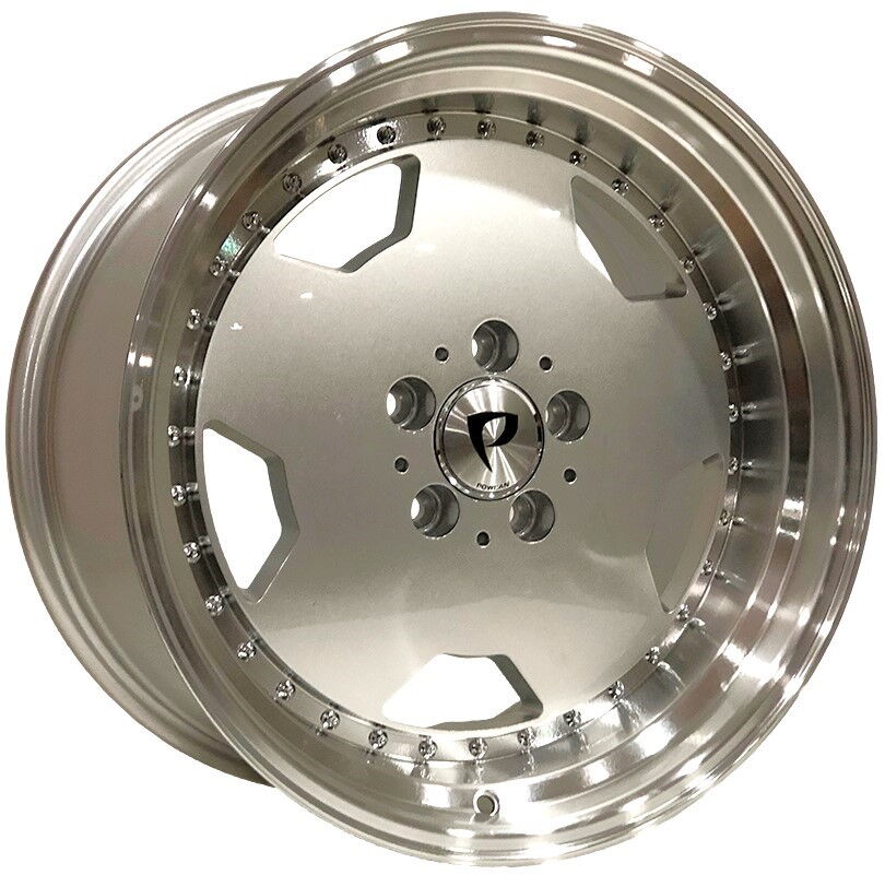 BK-5852 9*18 5*112 ET30 66,56 SİLVER+LIP MACHINED XL