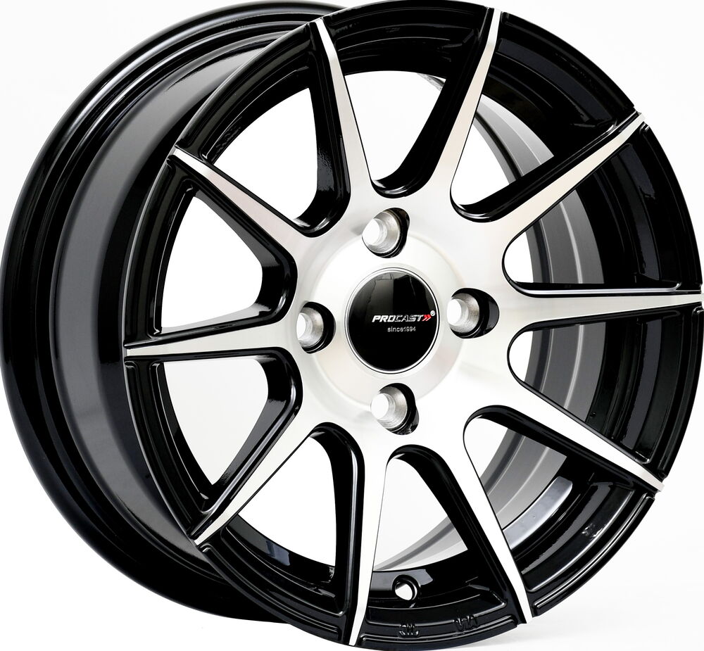 PRO-35326 6*13 4*100 ET25 73,1 BLACK MACHINED (KMP1)
