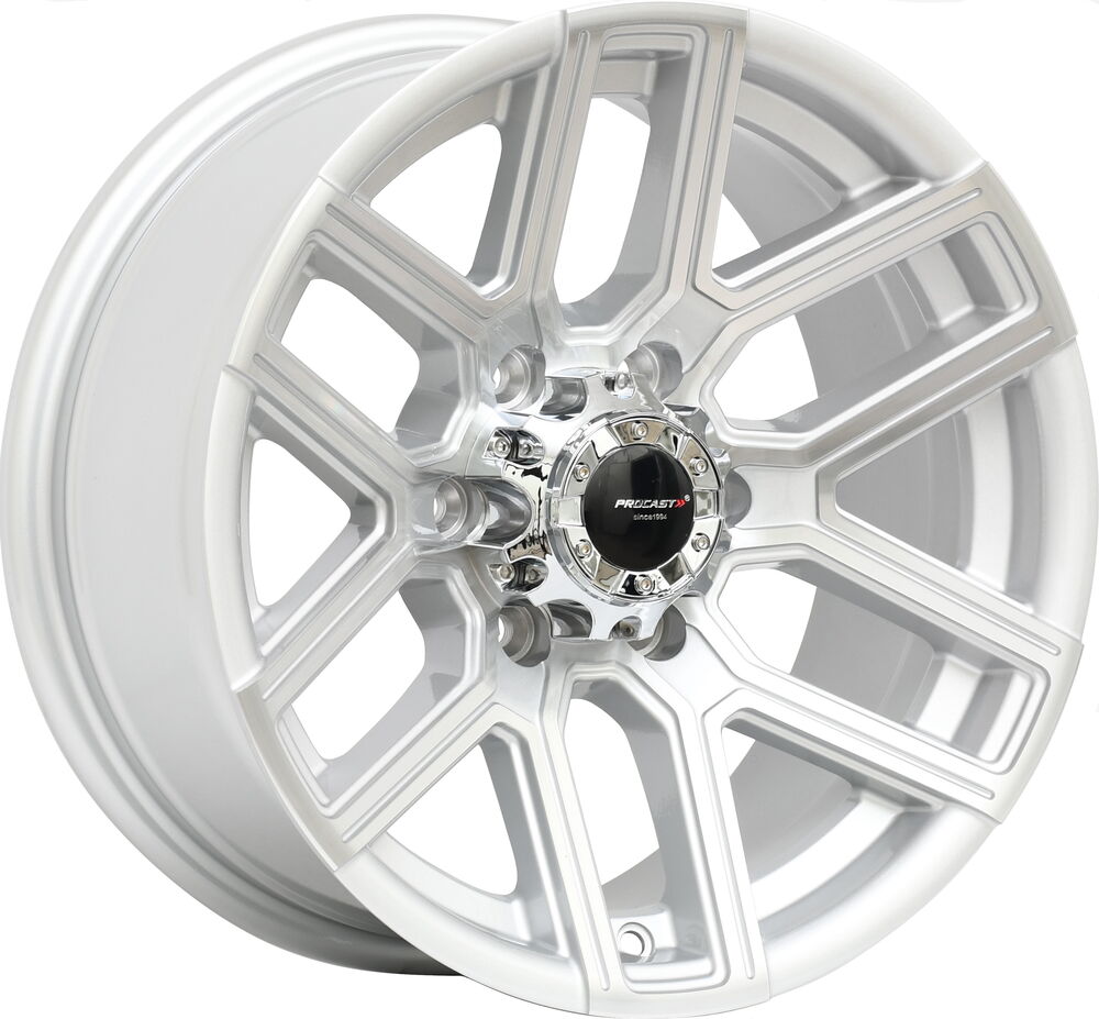 3111 7,5*16 6*130 ET0 84,1 SILVER MACHINED 
