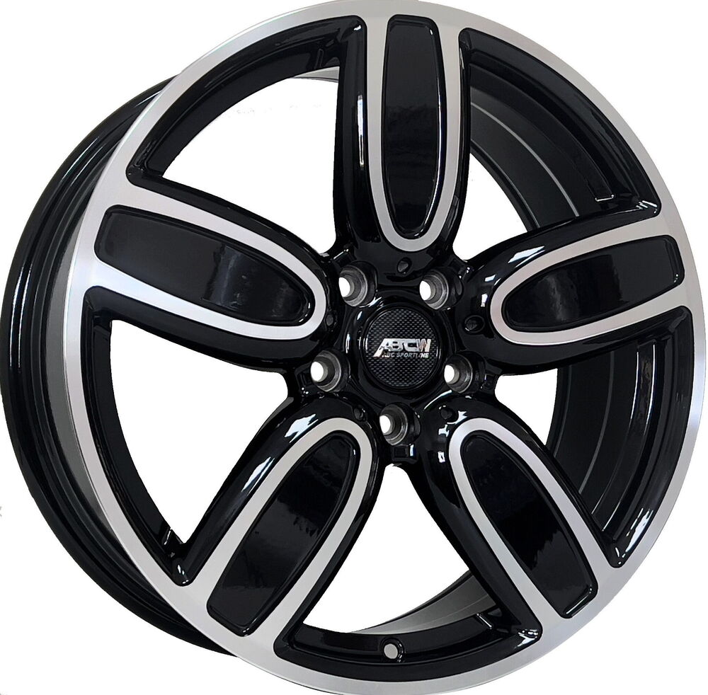 BCH-F722 7,5*18 5*112 ET45 66,5 BLACK MACHINED XL