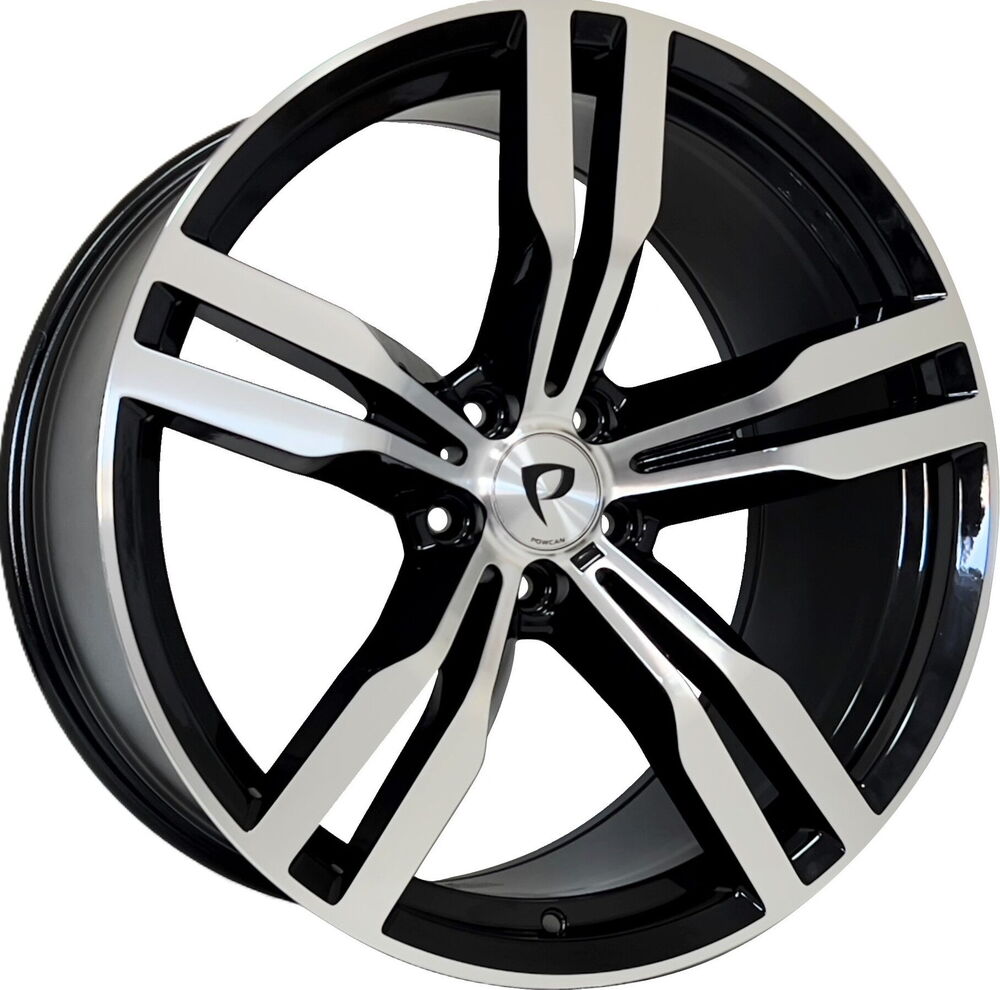 BK-5327 8,5*20 5*112 ET30 66,6 BLACK MACHINED (KMP1)