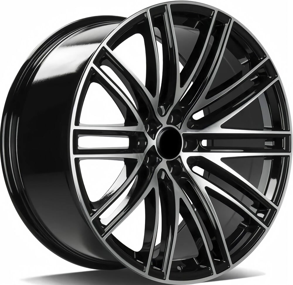 BK-5494 10*21 5*112 ET19 66,45 BLACK MACHINED XL