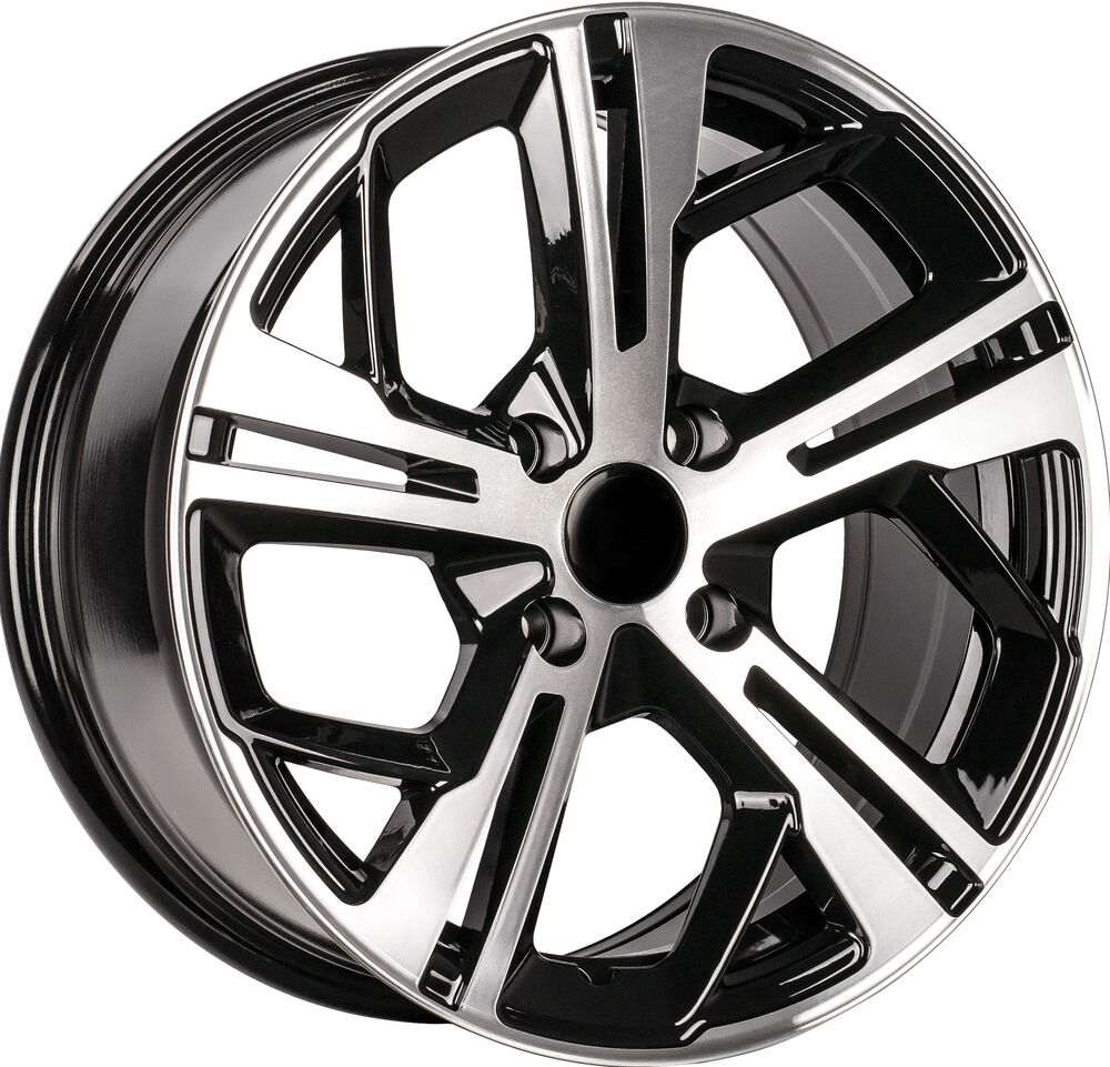 BKY-1206 7*17 4*108 ET28 65,1 BLACK MACHINED XL