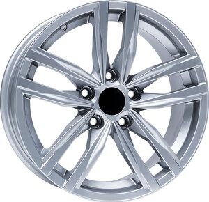 16059 7*16 5*100 ET35 57,1 FULL SILVER #1