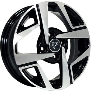 BKY-1245 5*14 4*100 ET41 54,1 BLACK MACHINED XL #1