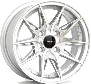 PRO-35442 6*13 4*100 ET25 73,1 SILVER MACHINED (KMP1) #1