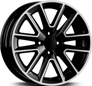 16274 6,5*16 4*100 ET37 67,1 GLOSS BLACK DIAMOND #1
