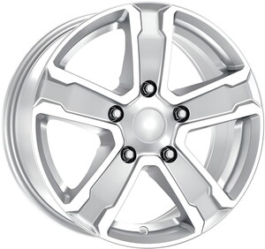DY-1226 7*16 5*130 ET50 78,1 SILVER (KMP1) #1