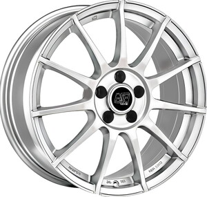 MSW-85 7*17 4*100 ET37 63,4 SILVER #1