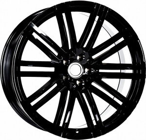 EMR-1298-07 9*21 5*112 ET26 66,45 GLOSS BLACK PAINTED #1