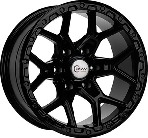 RC-411-01 9*17 6*139,7 ET-12 110 BLACK  #1