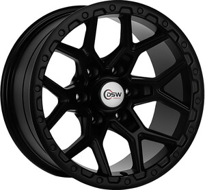 RC-411-02 9*17 6*139,7 ET-12 110 MAT BLACK  #1