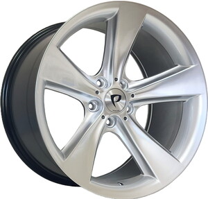 BK-086 9,5*18 5*120 ET14 74,1 HYPER SILVER XL #1