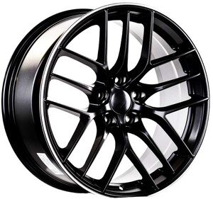 18121 8*18 5*112 ET35 73,1 GLOSS BLACK LIP DIAMOND #1