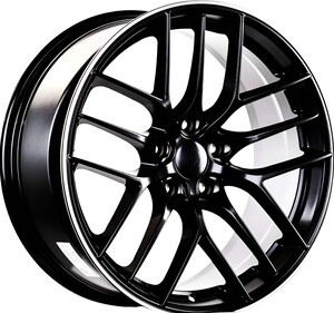 18121 8*18 5*114,3 ET35 73,1 GLOSS BLACK LIP DIAMOND #1