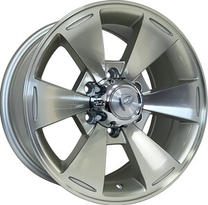 BK-5890 8*16 6*120 ET25 74,6 SILVER MACHINED #1