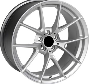 R1A-513/7 9,5*19 5*112 ET40 66,6 MATT SILVER #1