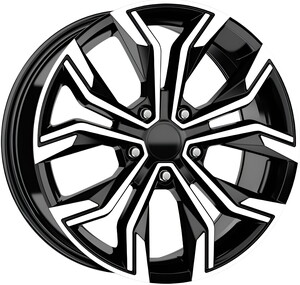 16158 6,5*16 5*114,3 ET40 67,1 GLOSS BLACK DIAMOND #1