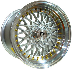 BK-942 9,5*18 5*112/120 ET35 72,56 SİLVER MACHİNED #1