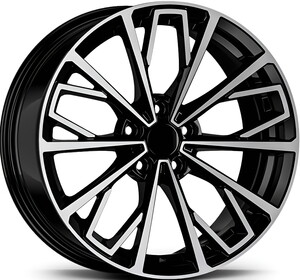 18289 8*18 5*112 ET35 66,5 GLOSS BLACK DIAMOND #1