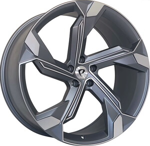 BKY-1201 9,5*21 5*112 ET25 66,45 XL MAT GUN MACHINED #1