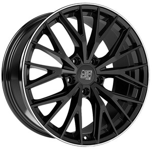 MSW 44 8,5*20 5*108 ET45 PARLAK SİYAH FULL POLISH (KMP1) #1