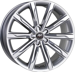 RC-500 8*18 5*112 ET35 66,45 SILVER #1