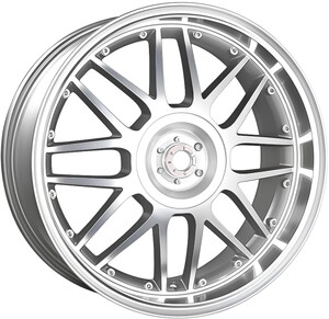 SLK-8309 7,5*17 4*100 ET35 73,1 SILVER MACHINED #1