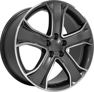 EMR-A398-03 9,5*22 5*120 ET48 72,6 GUN METAL DİAMOND #1