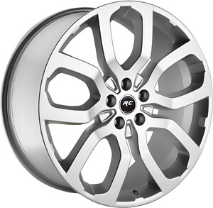 R1-118 9,5*22 5*120 ET49 72,6 SILVER #1