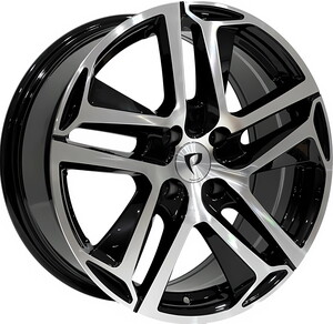 BK-5516 7,5*17 4*108 ET28 65,1 BLACK MAC #1