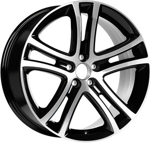 2S1035-1 7,5*17 5*100 ET35 73,1 DEEP BLACK DIAMOND GLOSS #1