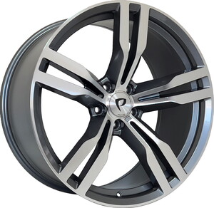 BK-5327 9,5*19 5*112 ET38 66,6 GUN MACHINED XL #1